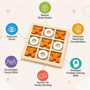 Wooden XO Game – photo 3