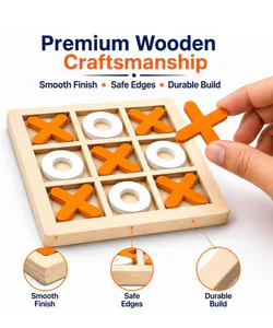 Wooden XO Game – photo 4